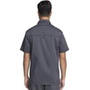 image:imageCherokee Scrub Set for Men Polo Top with Natural Rise Jogger PantPewter