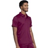 image:imageCherokee Scrub Set for Men Polo Top with Natural Rise Jogger PantWine