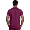 image:imageCherokee Scrub Set for Men Polo Top with Natural Rise Jogger PantWine