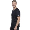 image:imageCherokee Scrub Set for Men VNeck Modern Fit Top amp Jogger PantBlack