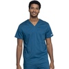 image:imageCherokee Scrub Set for Men VNeck Modern Fit Top amp Jogger PantCaribbean Blue