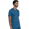 image:imageCherokee Scrub Set for Men VNeck Modern Fit Top amp Jogger PantCaribbean Blue
