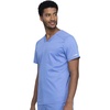 image:imageCherokee Scrub Set for Men VNeck Modern Fit Top amp Jogger PantCiel
