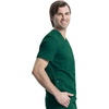 image:imageCherokee Scrub Set for Men VNeck Modern Fit Top amp Jogger PantHunter Green