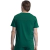 image:imageCherokee Scrub Set for Men VNeck Modern Fit Top amp Jogger PantHunter Green