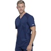 image:imageCherokee Scrub Set for Men VNeck Modern Fit Top amp Jogger PantNavy