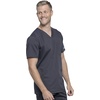 image:imageCherokee Scrub Set for Men VNeck Modern Fit Top amp Jogger PantPewter