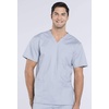 image:imageCherokee Scrub Set for Men VNeck Scrub Top amp Cargo PantGrey