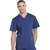 image:imageCherokee Scrub Set for Men VNeck Scrub Top amp Cargo PantNavy