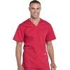 image:imageCherokee Scrub Set for Men VNeck Scrub Top amp Cargo PantRed