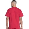 image:imageCherokee Scrub Set for Men VNeck Scrub Top amp Cargo PantRed