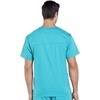 image:imageCherokee Scrub Set for Men VNeck Scrub Top amp Cargo PantTeal Blue