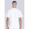 image:imageCherokee Scrub Set for Men VNeck Scrub Top amp Cargo PantWhite