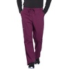 image:imageCherokee Scrub Set for Men VNeck Scrub Top amp Cargo PantWine