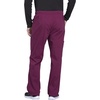 image:imageCherokee Scrub Set for Men VNeck Scrub Top amp Cargo PantWine