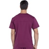 image:imageCherokee Scrub Set for Men VNeck Scrub Top amp Cargo PantWine