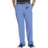 image:imageCherokee Scrub Set for Men VNeck Top with Tapered Leg PantCiel