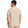 image:imageCherokee Scrub Set for Men VNeck Top with Tapered Leg PantKhaki