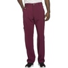 image:imageCherokee Scrub Set for Men VNeck Top with Tapered Leg PantWine