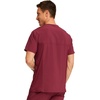 image:imageCherokee Scrub Set for Men VNeck Top with Tapered Leg PantWine