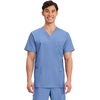 image:imageCherokee Scrub Set for Men VNeckTop amp Tapered Leg PantCiel