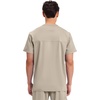 image:imageCherokee Scrub Set for Men VNeckTop amp Tapered Leg PantKhaki