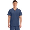 image:imageCherokee Scrub Set for Men VNeckTop amp Tapered Leg PantNavy