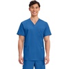 image:imageCherokee Scrub Set for Men VNeckTop amp Tapered Leg PantRoyal