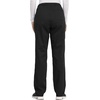 image:imageCherokee Unisex Scrub Set Tuckable VNeck Top amp Tapered PantBlack