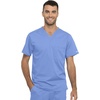 image:imageCherokee Unisex Scrub Set Tuckable VNeck Top amp Tapered PantCiel