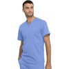 image:imageCherokee Unisex Scrub Set Tuckable VNeck Top amp Tapered PantCiel