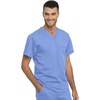 image:imageCherokee Unisex Scrub Set Tuckable VNeck Top amp Tapered PantCiel