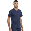 image:imageCherokee Unisex Scrub Set Tuckable VNeck Top amp Tapered PantNavy