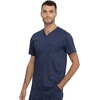 image:imageCherokee Unisex Scrub Set Tuckable VNeck Top amp Tapered PantNavy