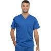image:imageCherokee Unisex Scrub Set Tuckable VNeck Top amp Tapered PantRoyal