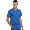 image:imageCherokee Unisex Scrub Set Tuckable VNeck Top amp Tapered PantRoyal