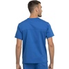 image:imageCherokee Unisex Scrub Set Tuckable VNeck Top amp Tapered PantRoyal