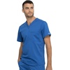 image:imageCherokee Unisex Scrub Set Tuckable VNeck Top amp Tapered PantRoyal
