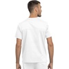 image:imageCherokee Unisex Scrub Set Tuckable VNeck Top amp Tapered PantWhite