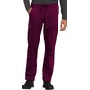image:imageCherokee Unisex Scrub Set Tuckable VNeck Top amp Tapered PantWine