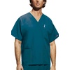 image:imageCherokee Unisex Scrub Set for Men amp Women VNeck Top with Cargo PantCaribbean Blue