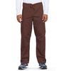 image:imageCherokee Unisex Scrub Set for Men amp Women VNeck Top with Cargo PantChocolate