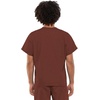 image:imageCherokee Unisex Scrub Set for Men amp Women VNeck Top with Cargo PantChocolate