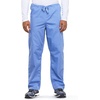 image:imageCherokee Unisex Scrub Set for Men amp Women VNeck Top with Cargo PantCiel