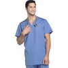 image:imageCherokee Unisex Scrub Set for Men amp Women VNeck Top with Cargo PantCiel