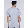 image:imageCherokee Unisex Scrub Set for Men amp Women VNeck Top with Cargo PantGrey
