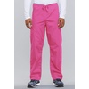 image:imageCherokee Unisex Scrub Set for Men amp Women VNeck Top with Cargo PantShocking Pink