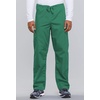 image:imageCherokee Unisex Scrub Set for Men amp Women VNeck Top with Cargo PantSurgical Green