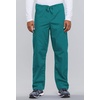 image:imageCherokee Unisex Scrub Set for Men amp Women VNeck Top with Cargo PantTeal Blue