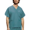 image:imageCherokee Unisex Scrub Set for Men amp Women VNeck Top with Cargo PantTeal Blue